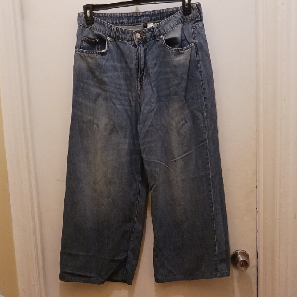 H&M Relaxed Fit Denim Jeans - Classic Blue